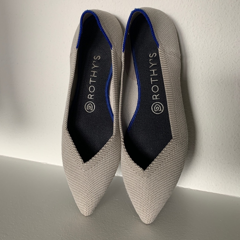 Rothys flax Birdseye